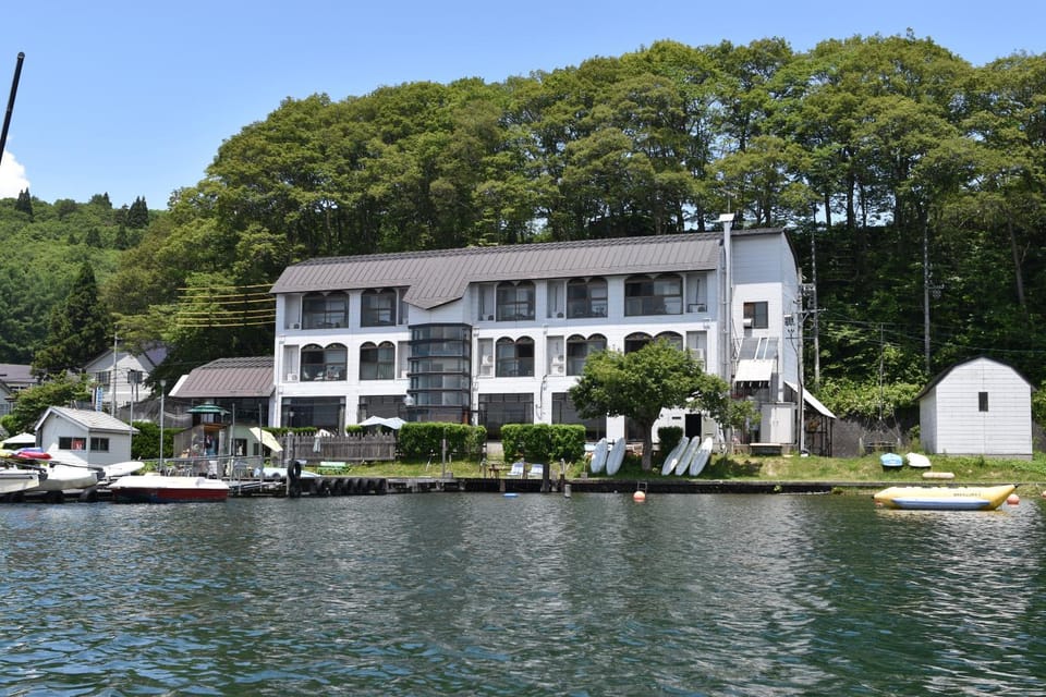 Property building, Day, Natural landscape, Lake view