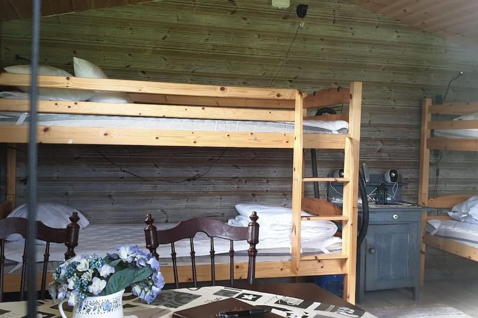 Photo of the whole room, bunk bed