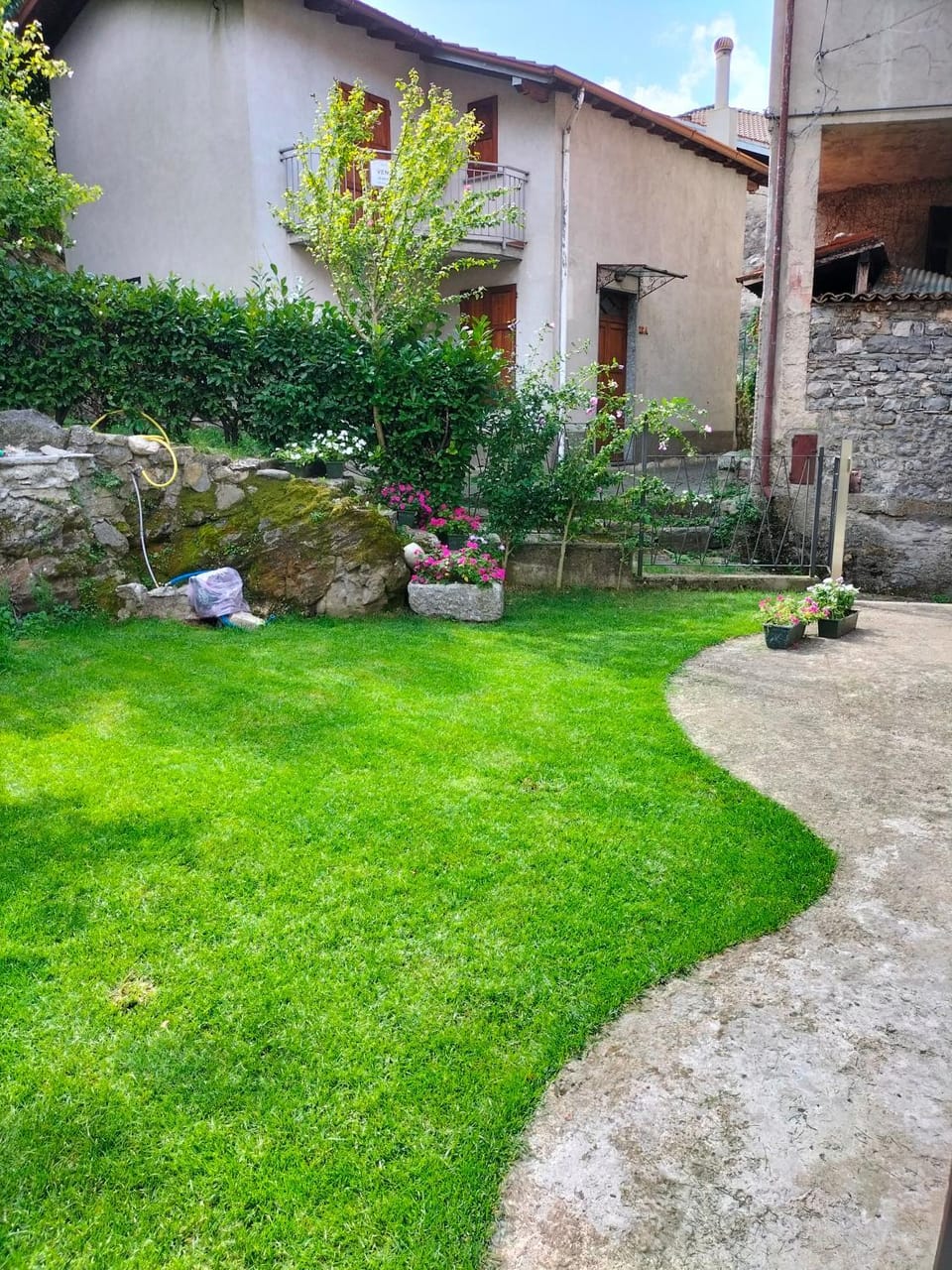 Spring, Day, Garden, Garden view
