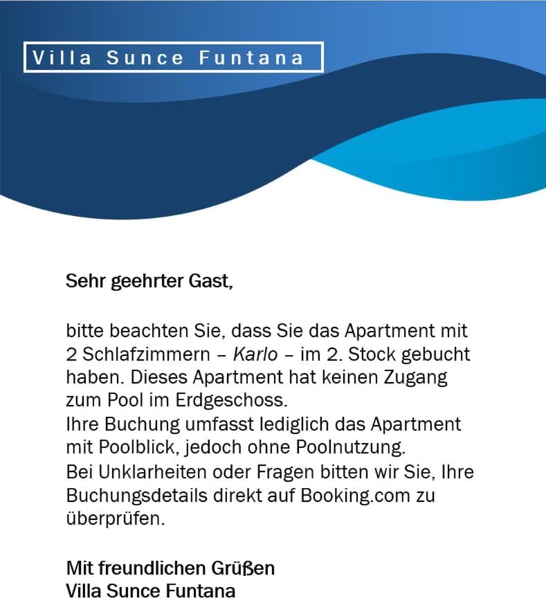 Villa Sunce Funtana Apartment in Istria County