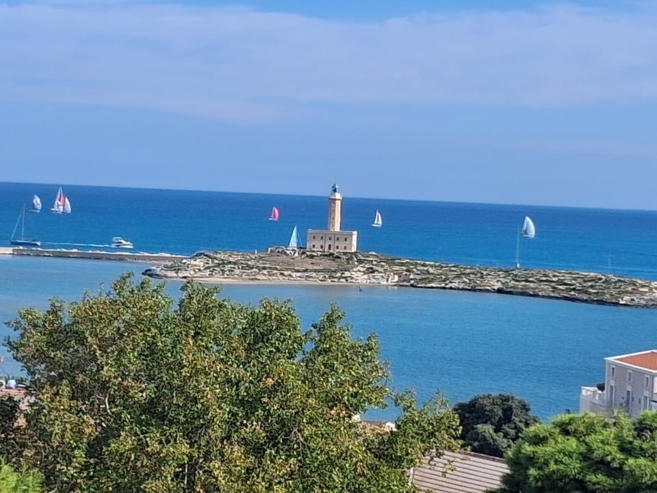 Nearby landmark, Day, Natural landscape, City view, Sea view