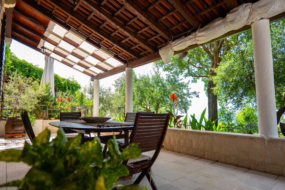 Balcony/Terrace, Dining area, Garden view