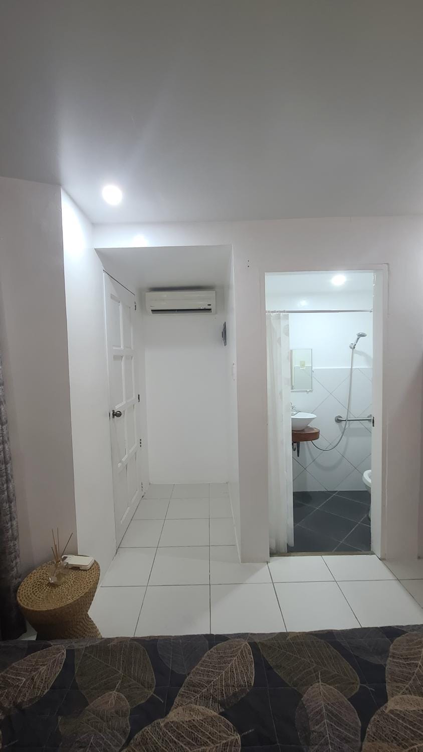 Shower, Bathroom, air conditioner