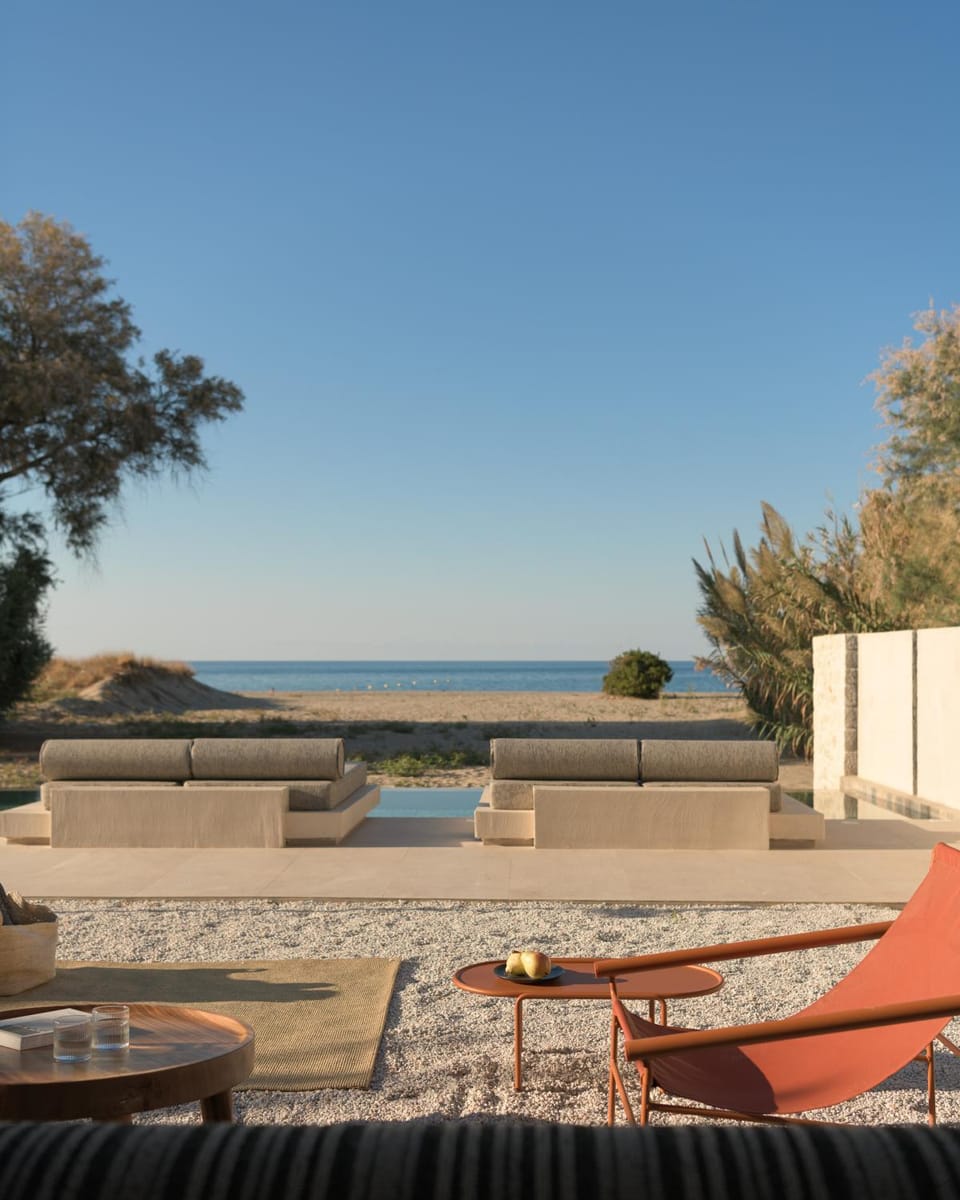 Patio, Day, Sea view