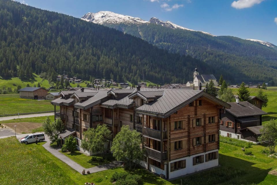 Property building, Neighbourhood, Natural landscape, Mountain view
