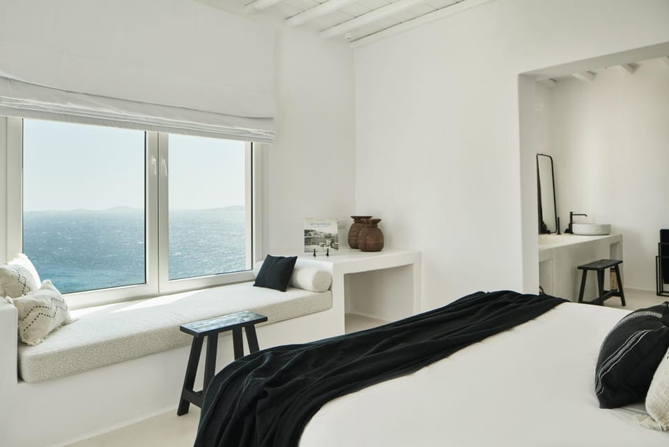 Bedroom, Sea view