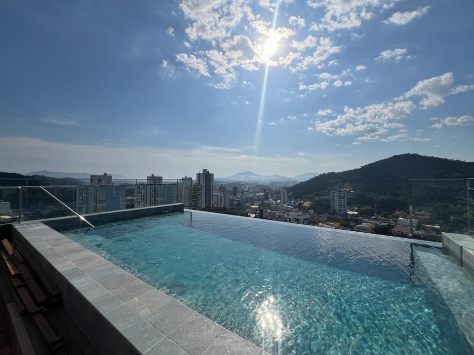Loft de Luxo "Novo" no Coração de Blumenau a 10min a Pé da Vila Germânica Apartment in Blumenau