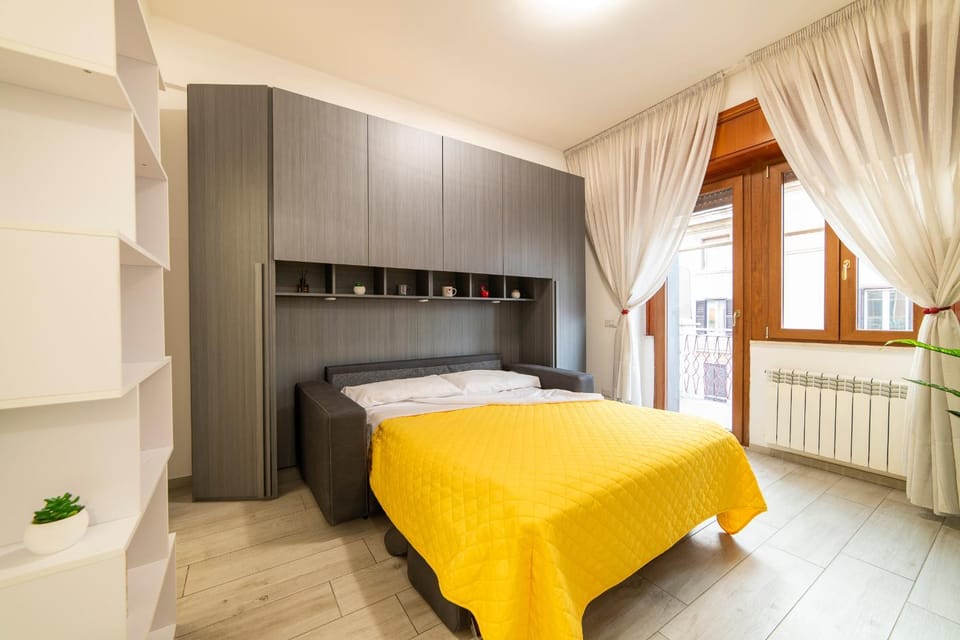 Bed, Bedroom, wardrobe