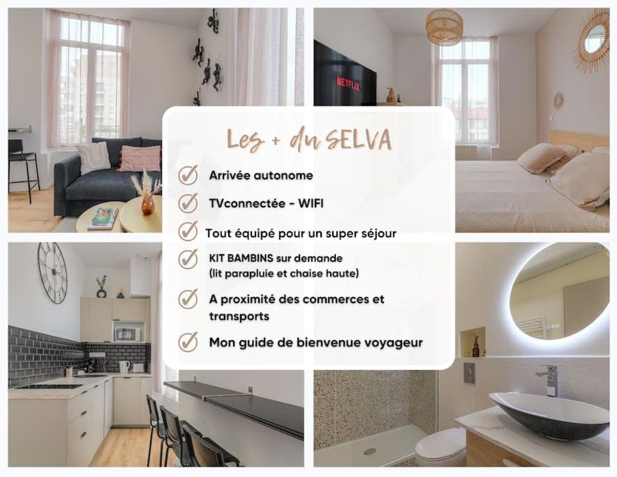 Selva, appartement cozy, Lyon 8ème Apartment in Lyon