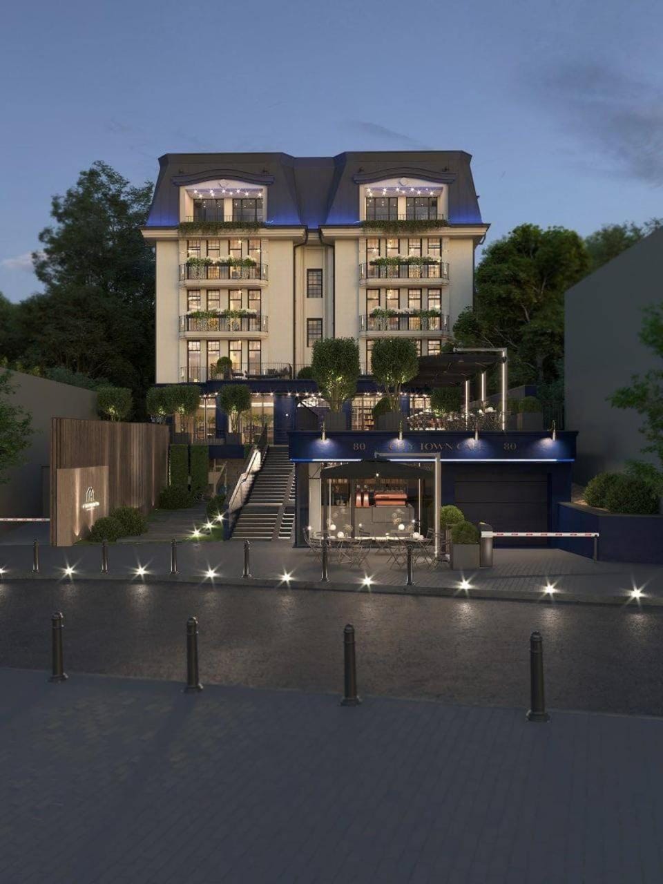 Property building, Restaurant/places to eat, Breakfast