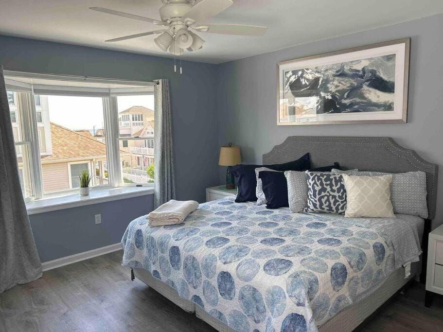 Seaside Serenity AC- newly updated Ocean View Home -3 bed 2 bath Villa in Brigantine