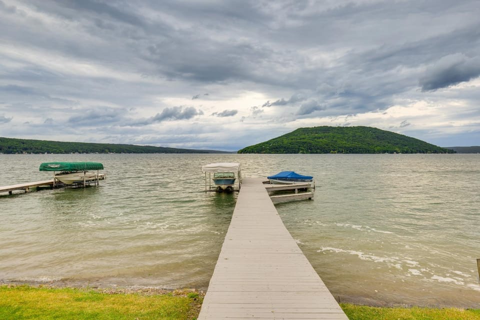 Keuka Lake Cabin w/ Boat Dock Access & Fire Pit! Cabin in Keuka Lake
