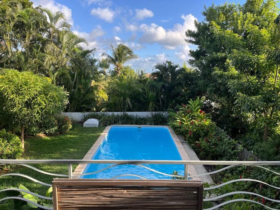 Pool view, Swimming pool