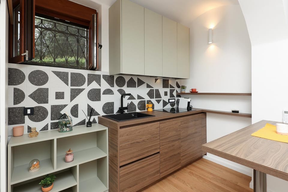 La verita 1 st line with garden Apartment in Opatija