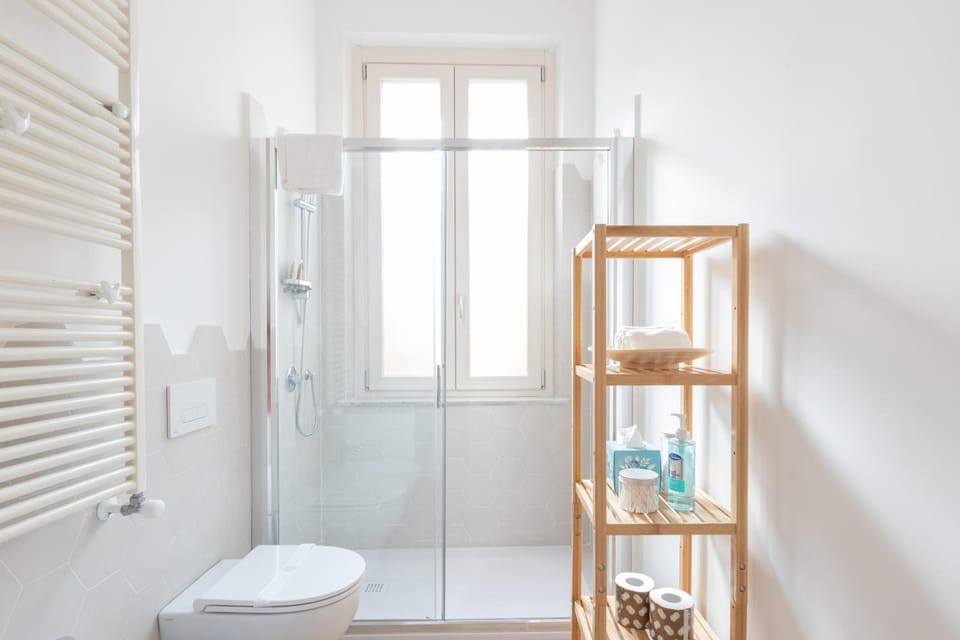 Shower, Toilet, Bathroom, towels