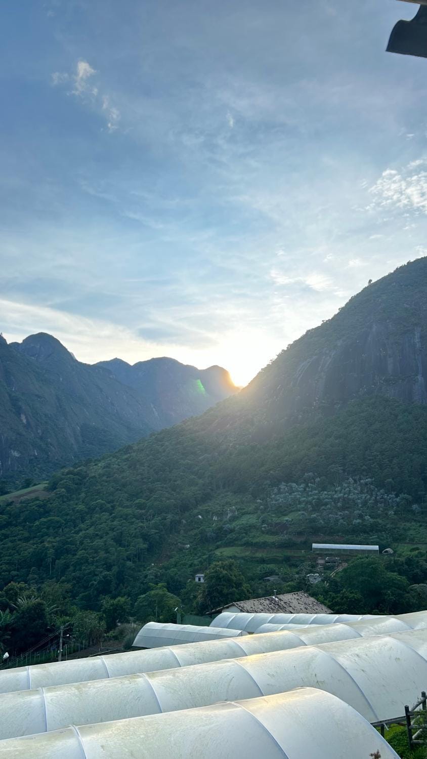 Natural landscape, Mountain view, Sunrise