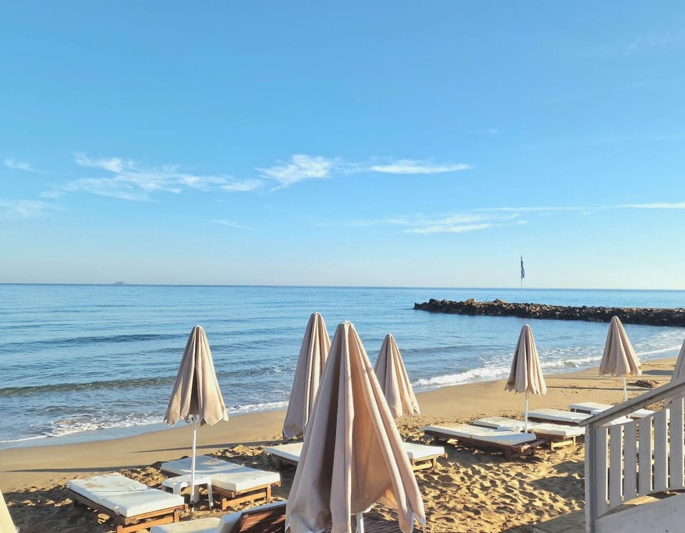 Beach, sunbed