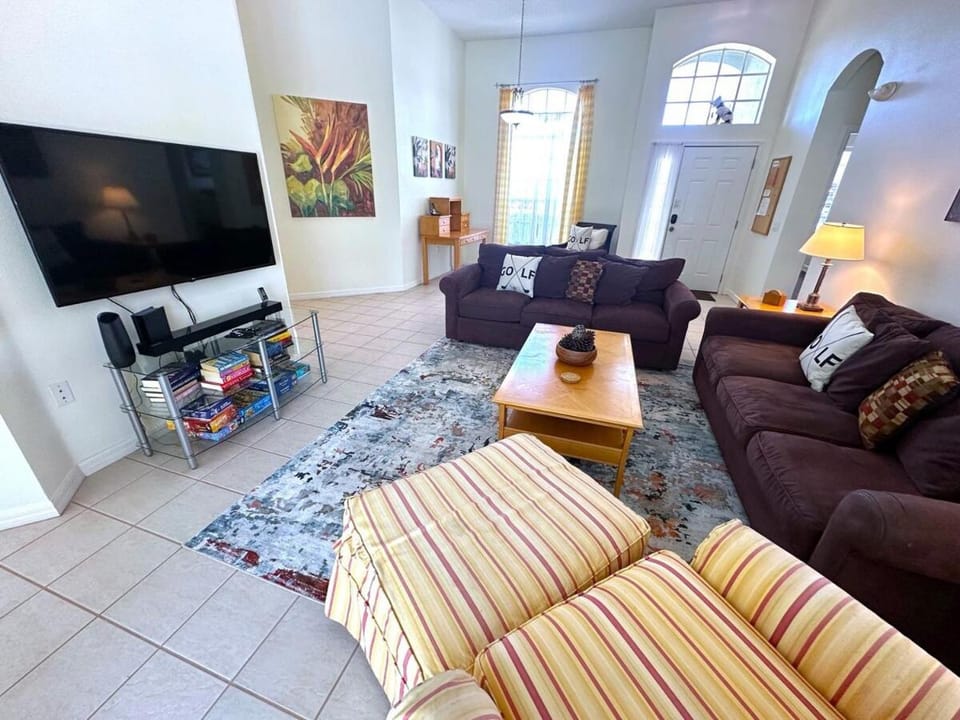Private Large Pool Villa Southern Dunes Golf Course Views House in Haines City