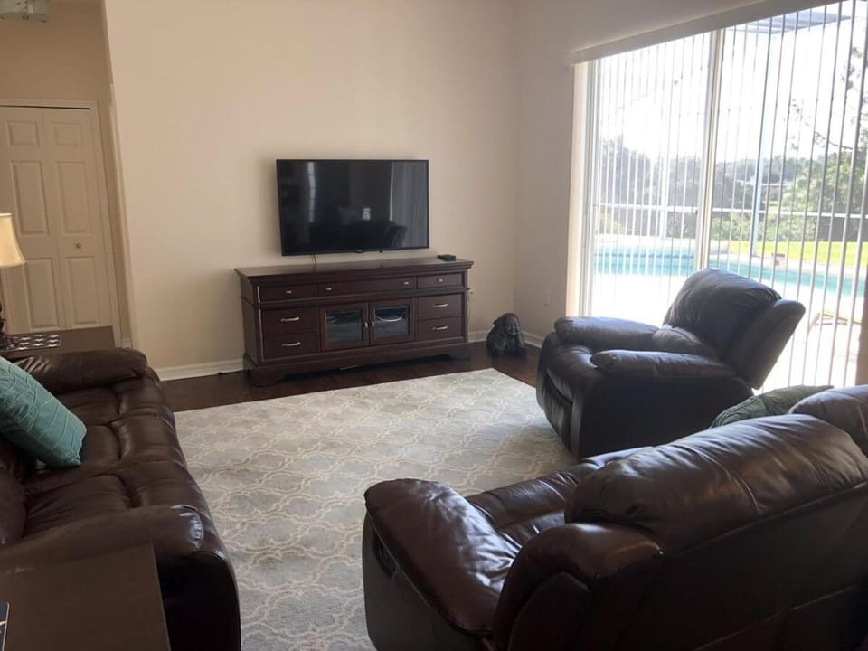Private Large Pool Villa Southern Dunes Golf Views Large Pool Deck House in Haines City