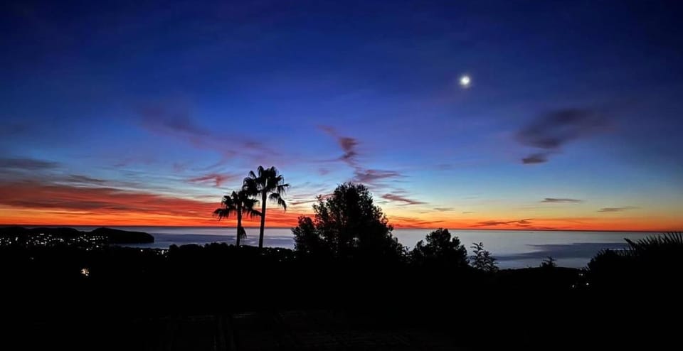 Natural landscape, Sea view, Sunrise