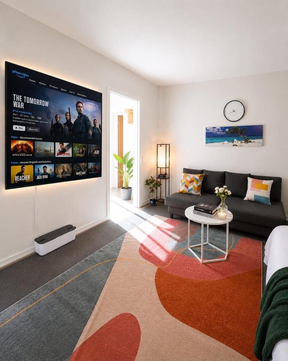 TV and multimedia, Seating area