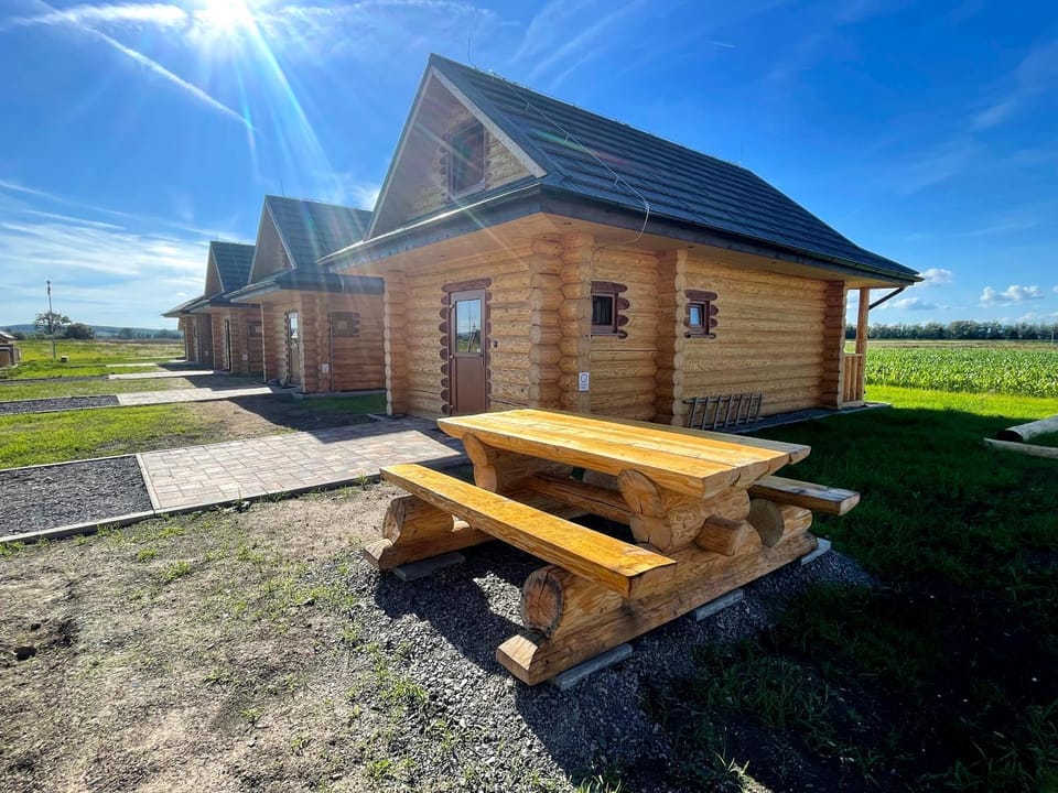 Drevenice Rapovce Novolandia Nature lodge in Slovakia