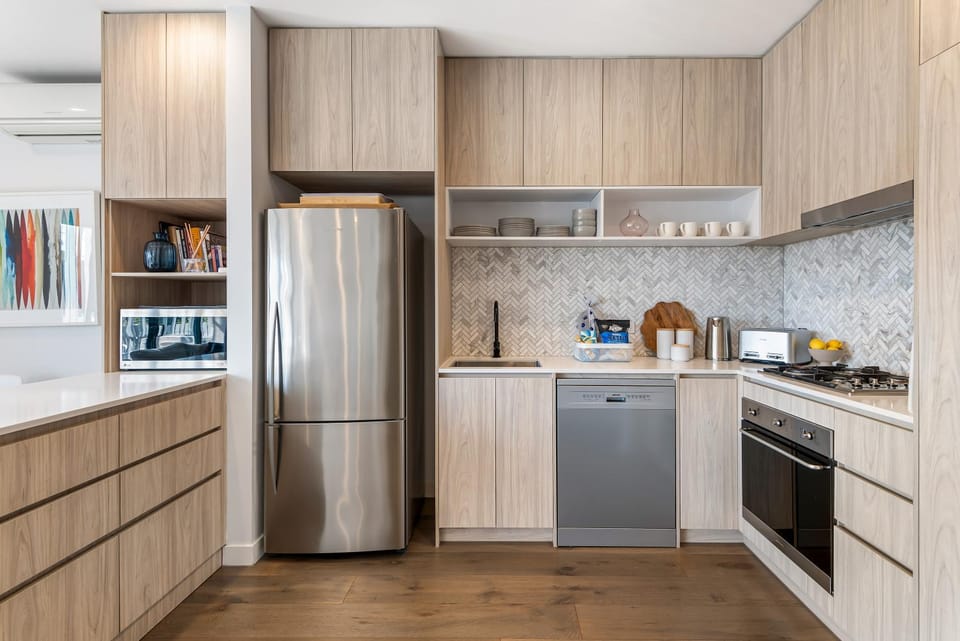 dishwasher, microwave, oven, storage, stove, kitchen