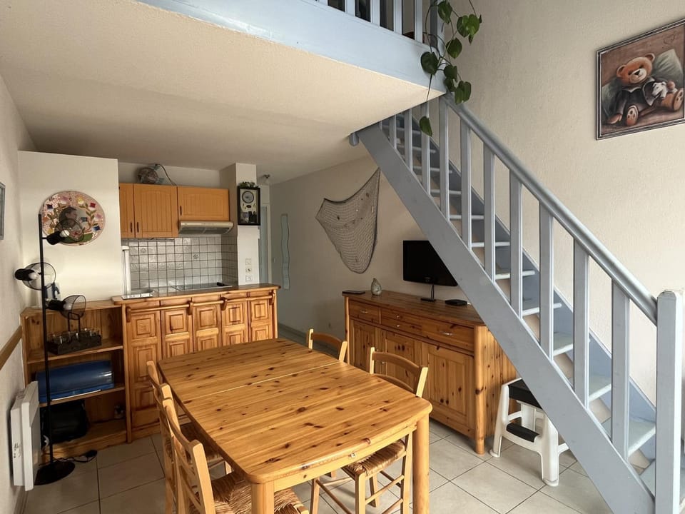 Agréable T3 à 2 pas de la plage - 4P - Parking sécurisé - Animaux acceptés - FR-1-799-6 Apartment in Le Barcarès
