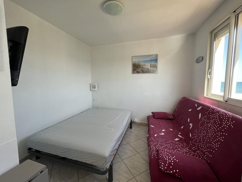 Studio lumineux 4P face mer avec parking privé - FR-1-799-31 Apartment in Le Barcarès