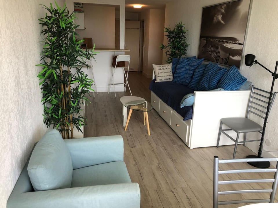 T2 4/5 personnes avec vue mer, accès plage, parking privé - FR-1-472-204 Apartment in Occitanie