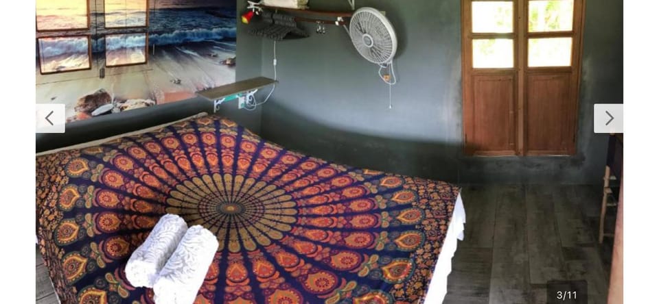 The Orange House Nature lodge in Corn Island