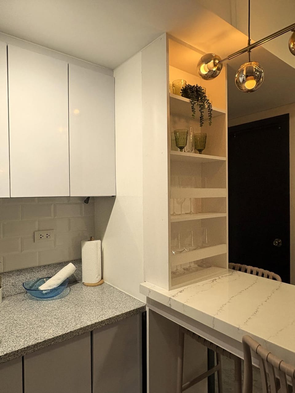 Property building, kitchen