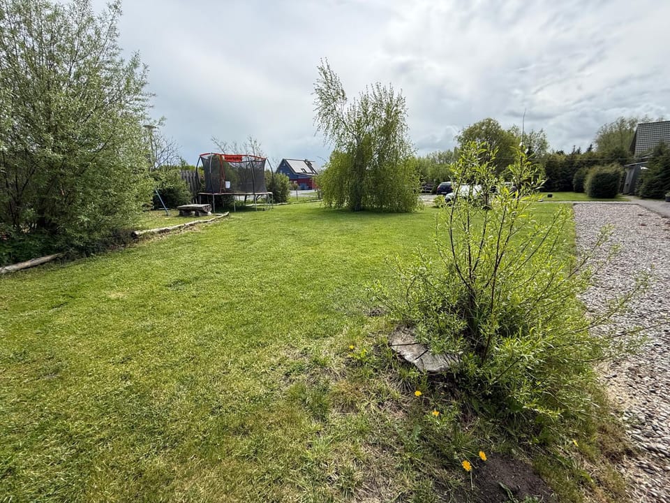 Property building, Garden view