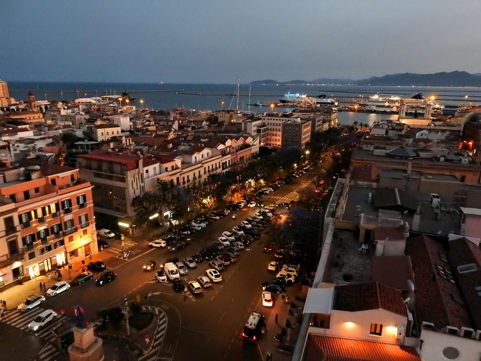 Nearby landmark, Night, Neighbourhood, City view, Sea view