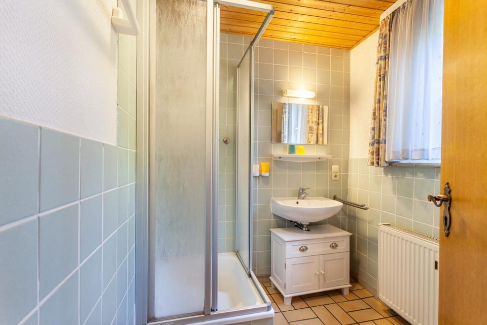 Bathroom, Living room