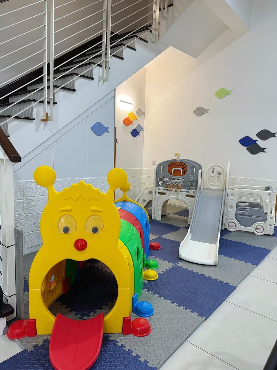 Children play ground, Living room, Kids's club