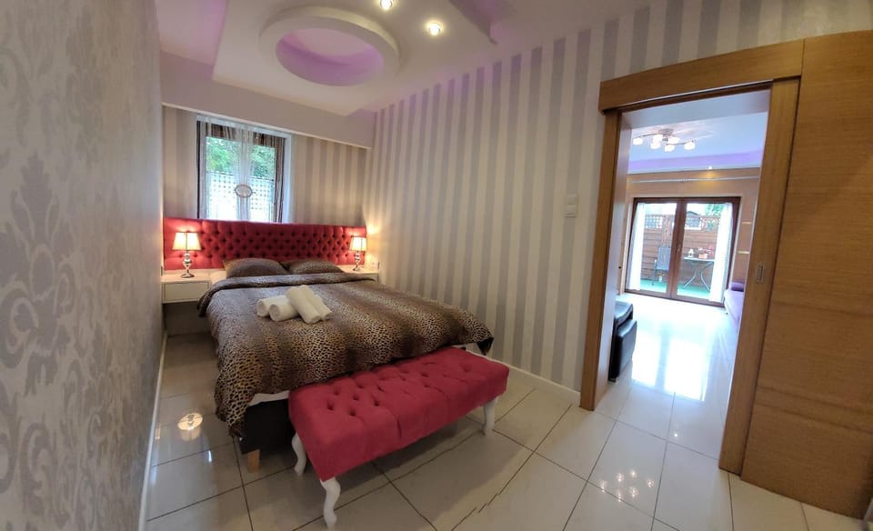Bed, Balcony/Terrace, Other, Photo of the whole room, Bedroom, flat iron, towels, wardrobe