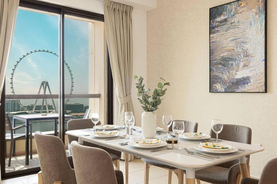 Dining area, Sea view