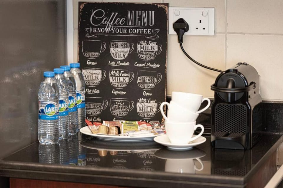 Coffee/tea facilities, Drinks, kitchen