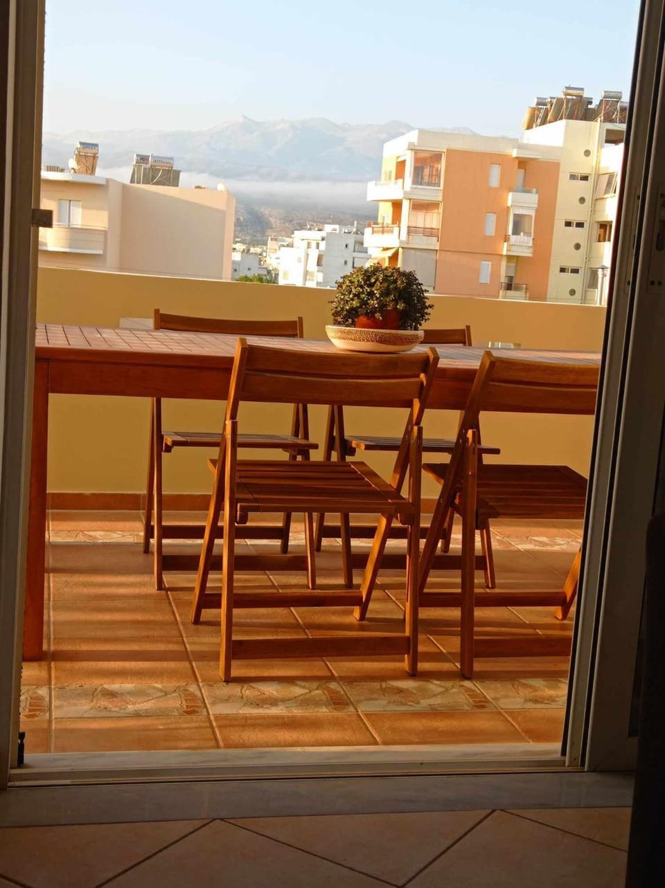 Day, View (from property/room), Balcony/Terrace, Seating area, Dining area