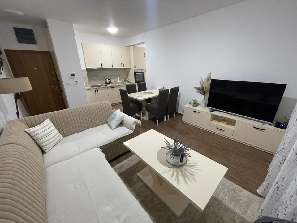 TV and multimedia, Kitchen or kitchenette, Living room, Seating area, Dining area