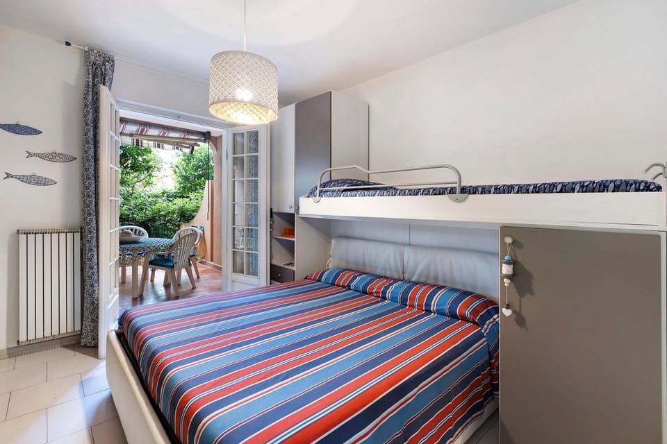 Property building, Living room, Bedroom