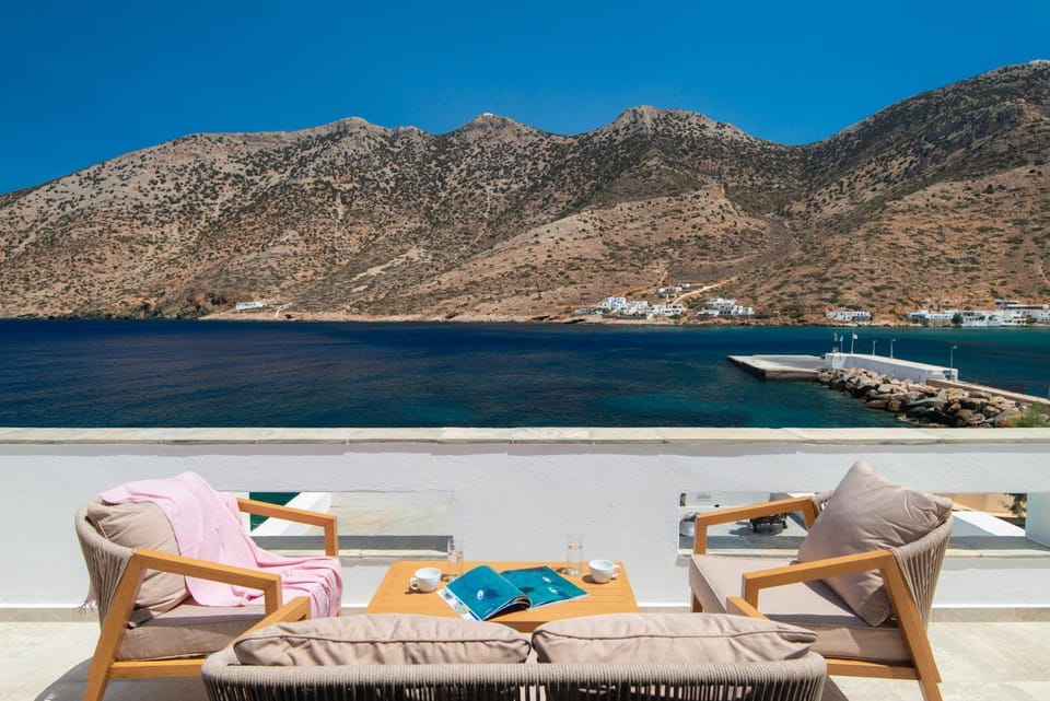 View (from property/room), Balcony/Terrace, Sea view
