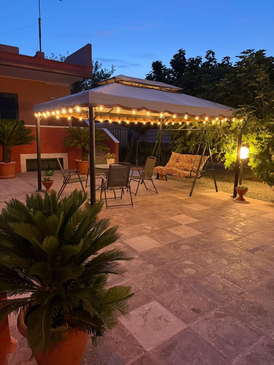 Patio, Garden, Garden view