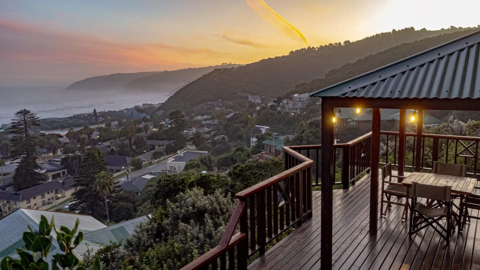 Patio, Natural landscape, View (from property/room), Balcony/Terrace, Dining area, Mountain view, Sea view, Sunset