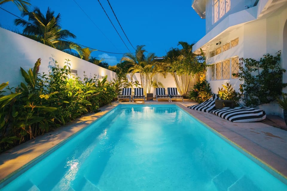 Garden, Pool view, Swimming pool, sunbed
