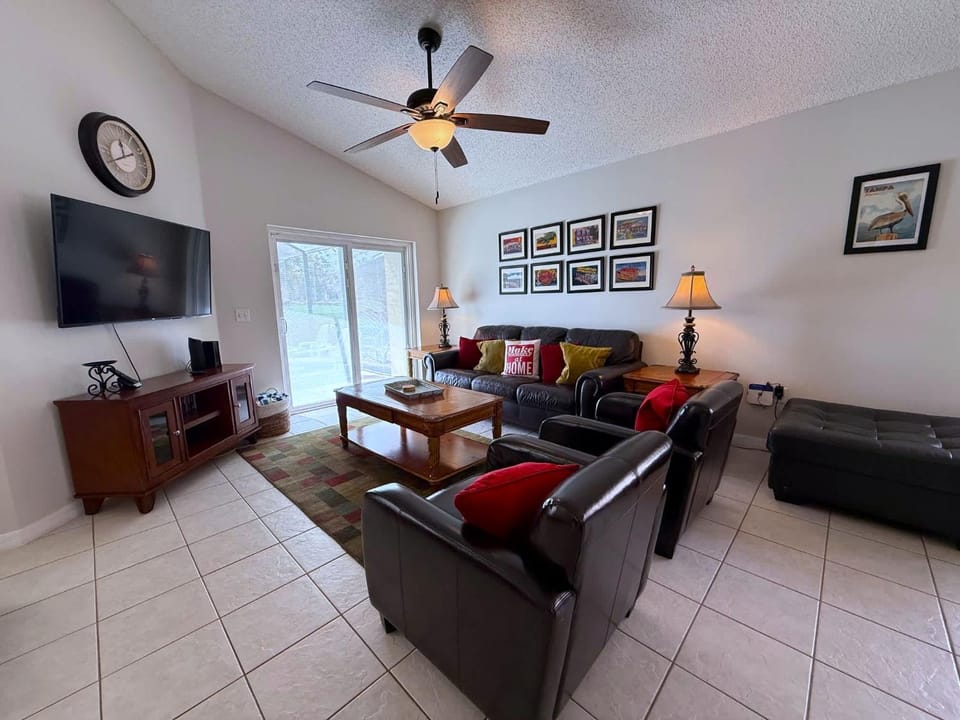 South Facing Golf Course Views Southern Dunes Villa House in Haines City