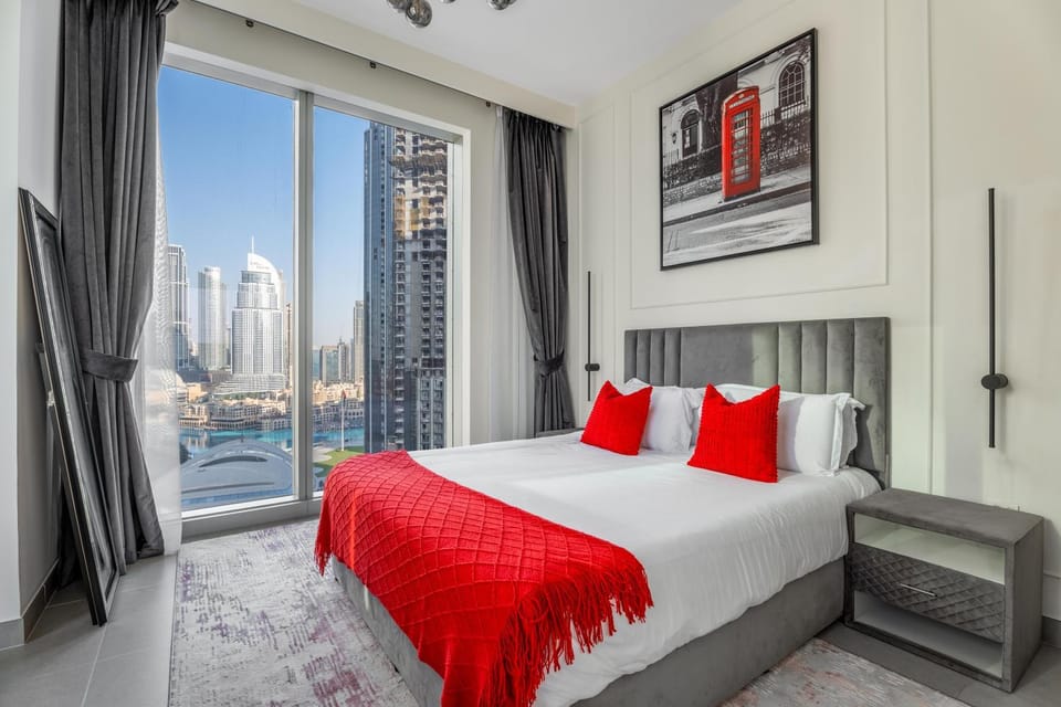 Bedroom, City view, Landmark view