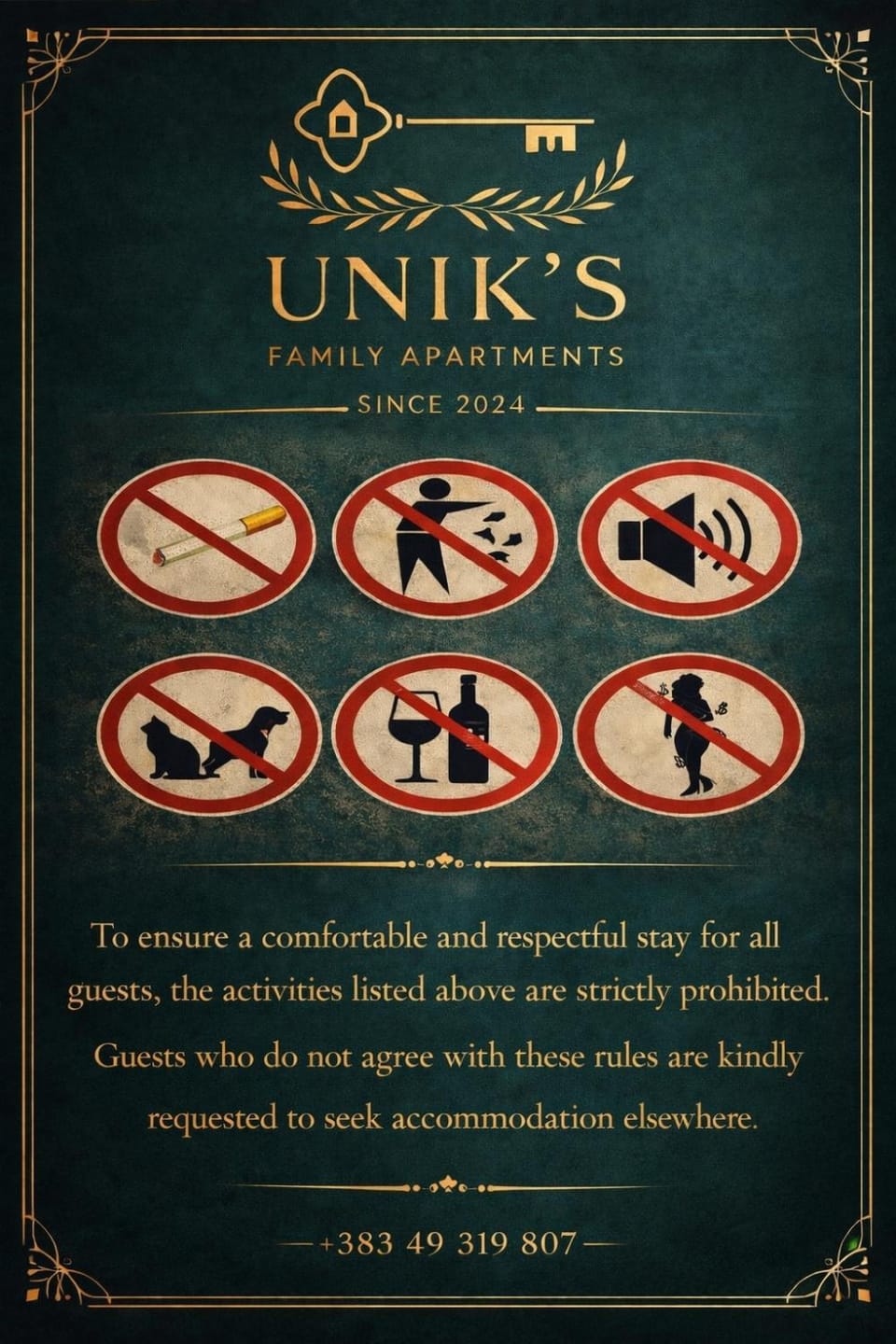 Unik Family Only Apartments Bed and Breakfast in North Macedonia