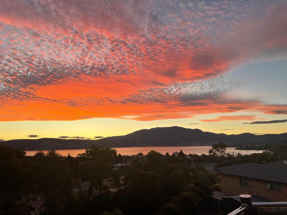 Mountain view, Sunset